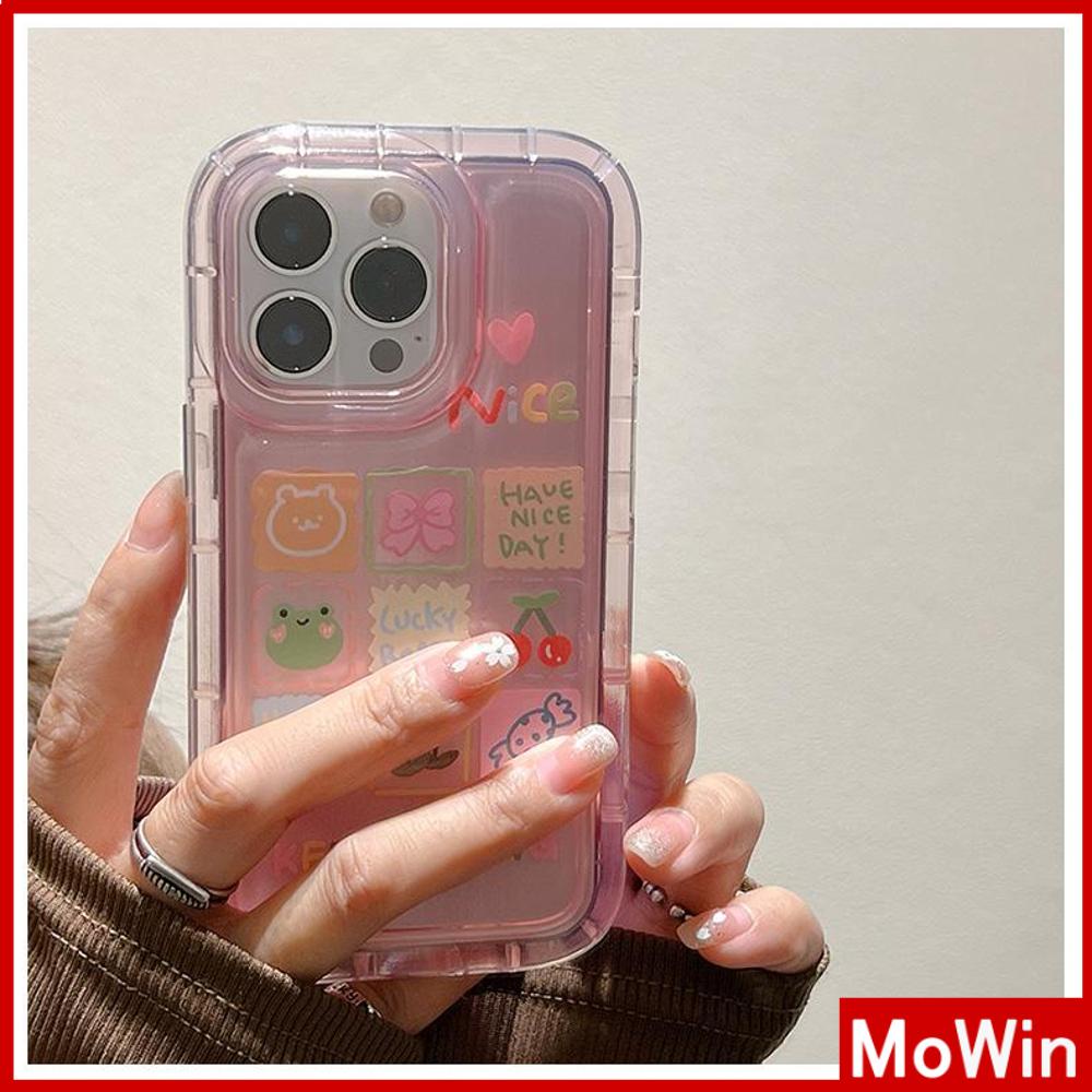 For iPhone 14 Pro Max iPhone Case Clear Case TPU Soft Case Airbag Reinforced Shockproof Cute Cartoon Compatible with iPhone 13 Pro Max iPhone 12 Pro Max 11 7Plus 8Plus 6Plus XR xs