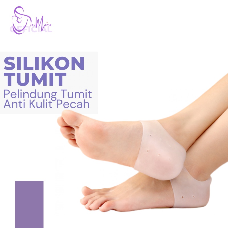 Silikon Pelindung Tumit Wanita Penghalus Tumit Telapak Kaki Anti Lecet Bantalan Silikon Anti Nyeri Pegal Silicone Heels Pad Protector Wanita Silicone Heels Protector Guard Support Penghalus Kaki Kasar Pecah Anti Lecet Premium Alas Tumit High Heels Sepatu