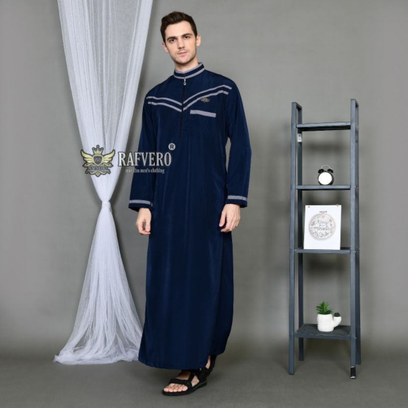 Jubah Pria Gamis Pria -Jubah Mewah Model Terbaru - Baju Koko Pria - Gamis Pria Dewas