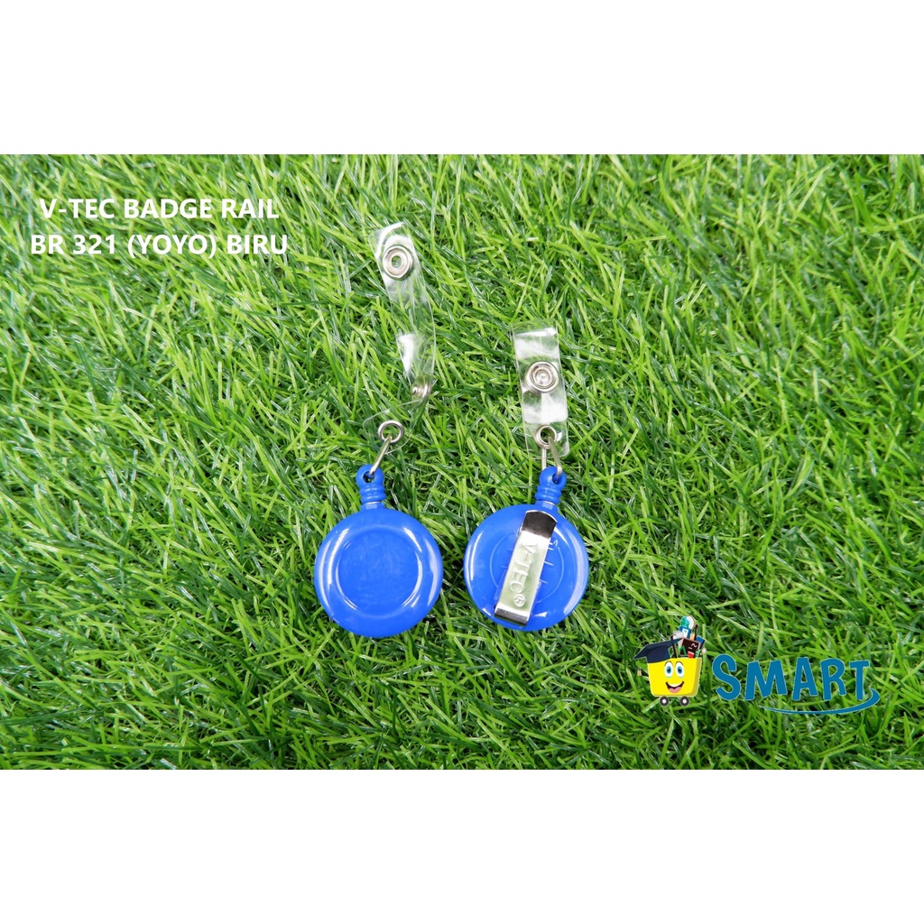 

V-TEC BADGE RAIL BR 321 (YOYO) BIRU