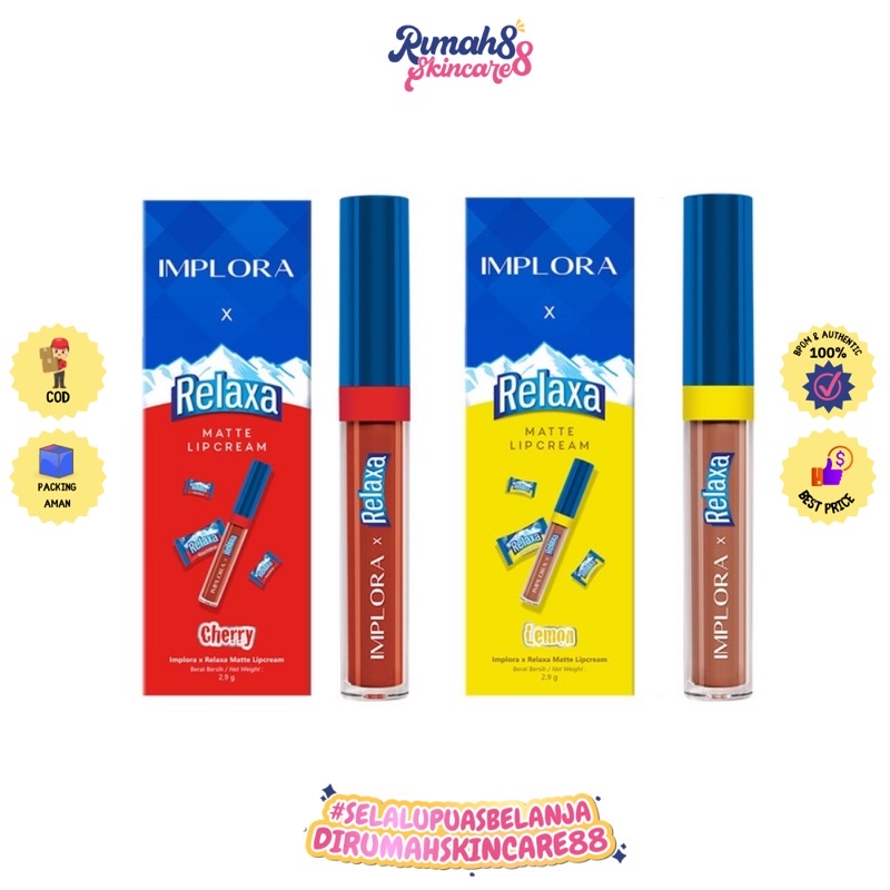 IMPLORA X Relaxa Matte Lipcream