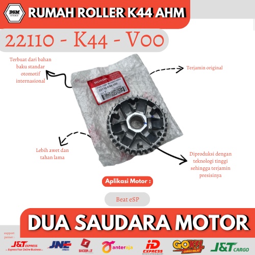 RUMAH ROLLER BEAT ESP K44 100% ORIGINAL AHM (22110-K44-V00)