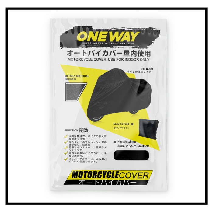 [COD] Oneway Cover Sarung Motor Vespa Matic, Aerox, Nmax, Freego, Satria, Sonic Cover Motor Murah Anti Debu dan Kotoran