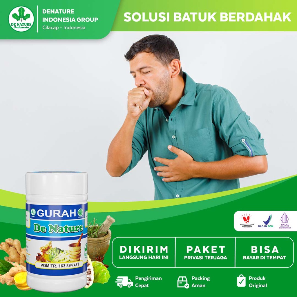

OBAT HERBAL GURAH SUARA 100% DARI DE NATURE