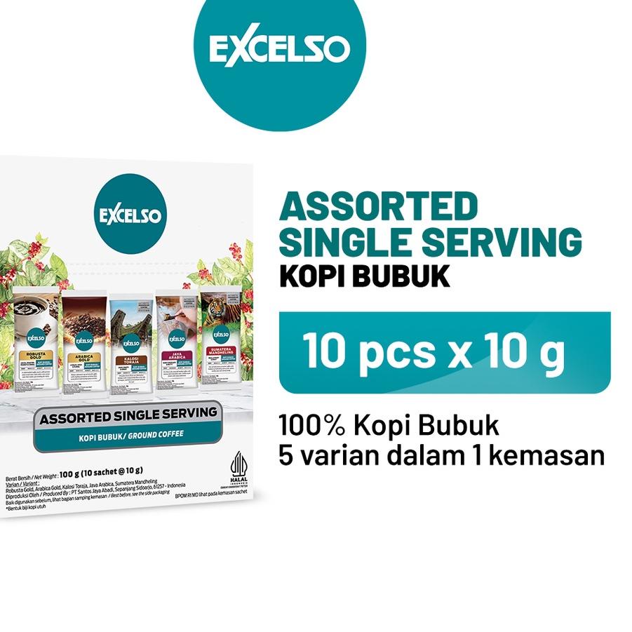 

EXCELSO Assorted Single Serving Bubuk