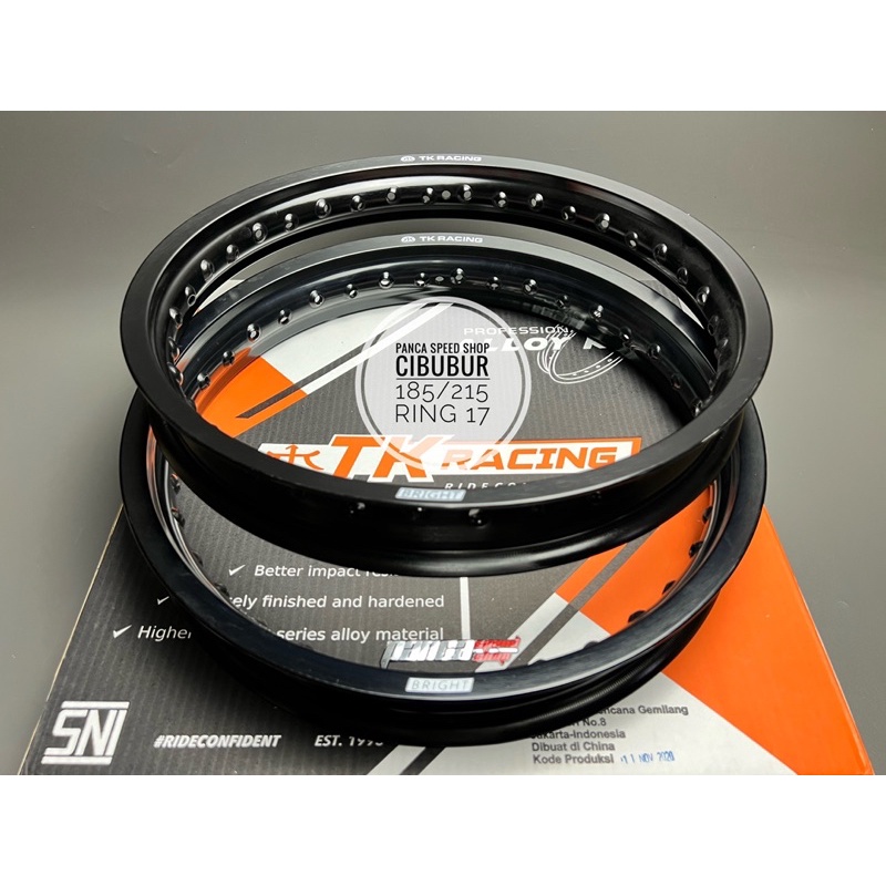 VELG TK RACING BRIGHT 185 215 RING 17 HOLE 36