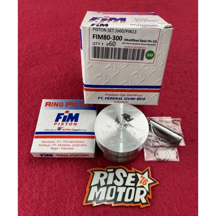 Piston Fim 60 pen 13 mentah