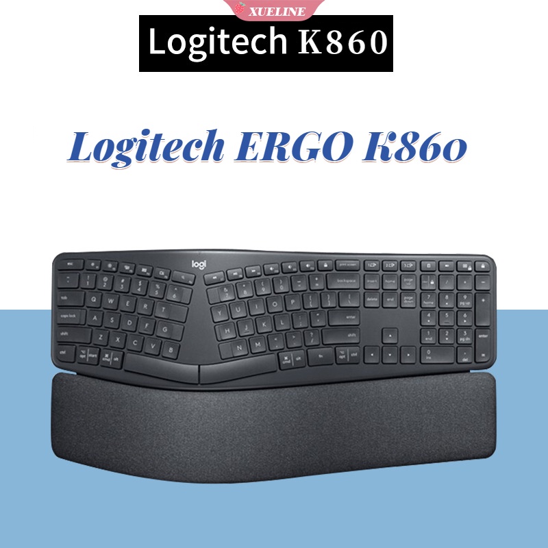 1sarung keyboard Untuk ERGO K860 Untuk Logitech Bisnis Silikon Casing Laptop Film Aksesoris Laptop [ZXL]