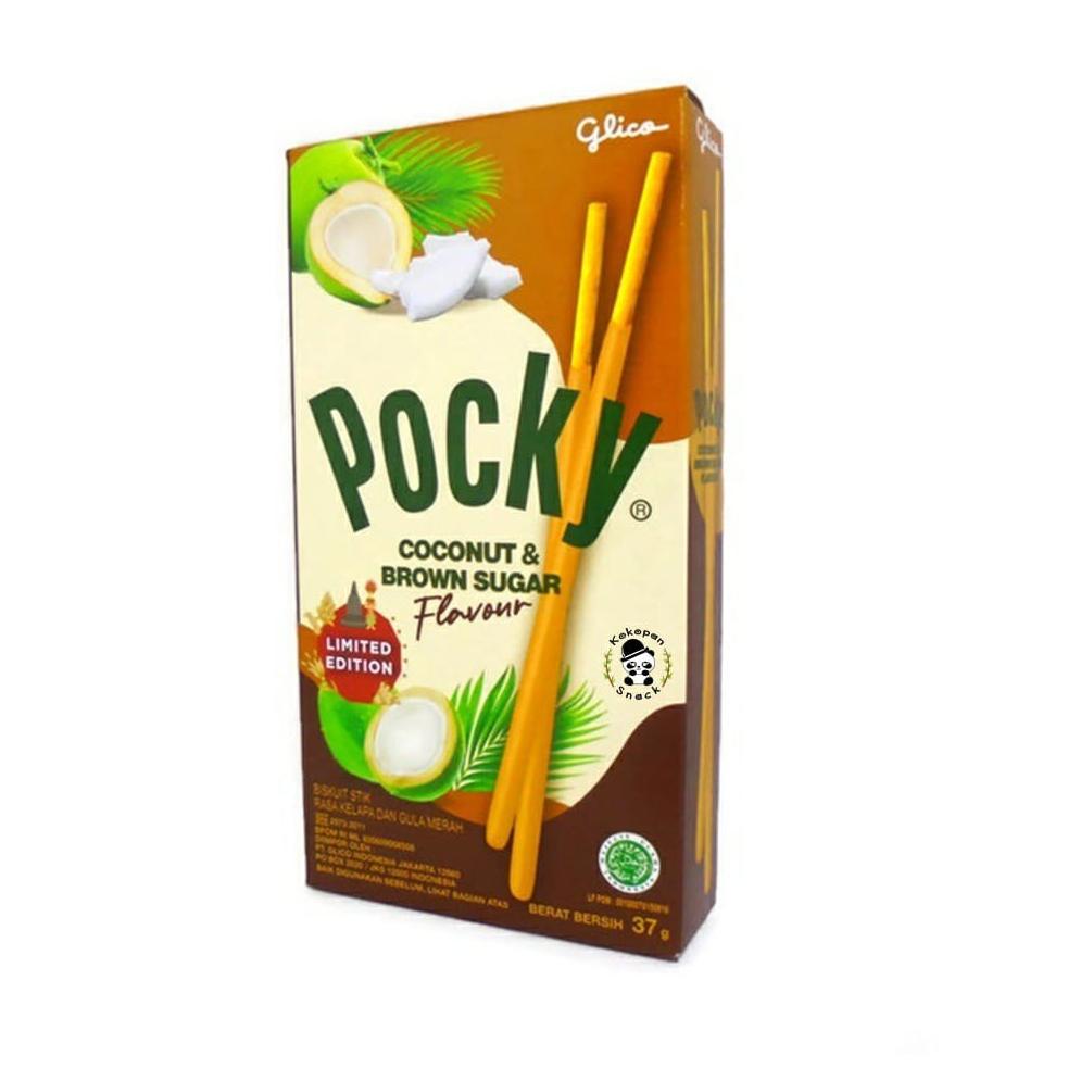 

[Seri]-C66O☎| Glico Pocky Regular 47gr / Biskuit Stik Salut Coklat murah