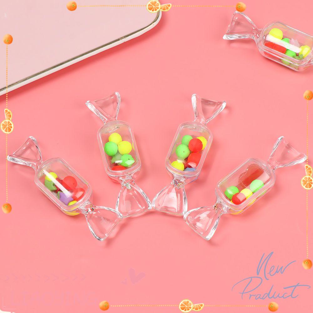 Ly 1/2 /5 /10 Pcs Candy Box Acrylic Kotak Penyimpanan Organizer Transparan