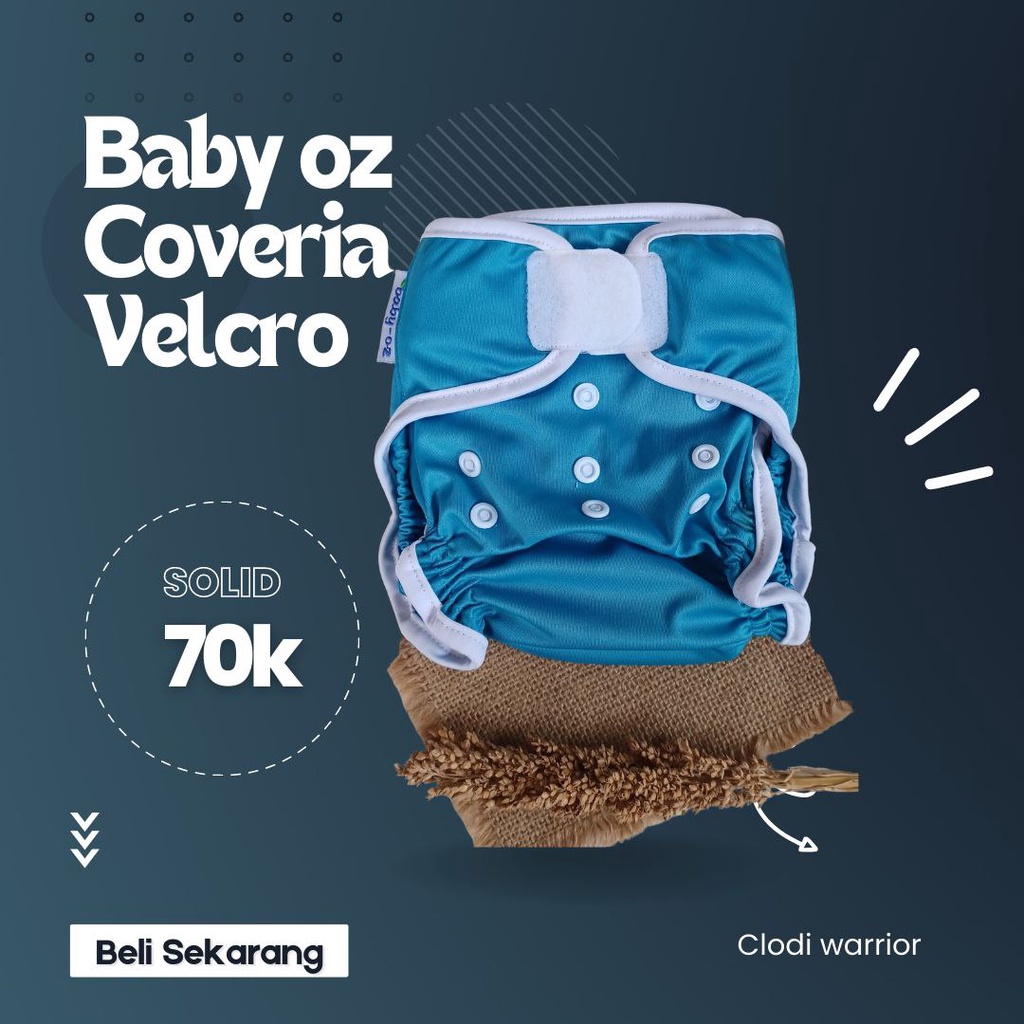 Baby oz Clodi Coveria All size Popok Kain Bayi Cuci Ulang BB 4-15kg