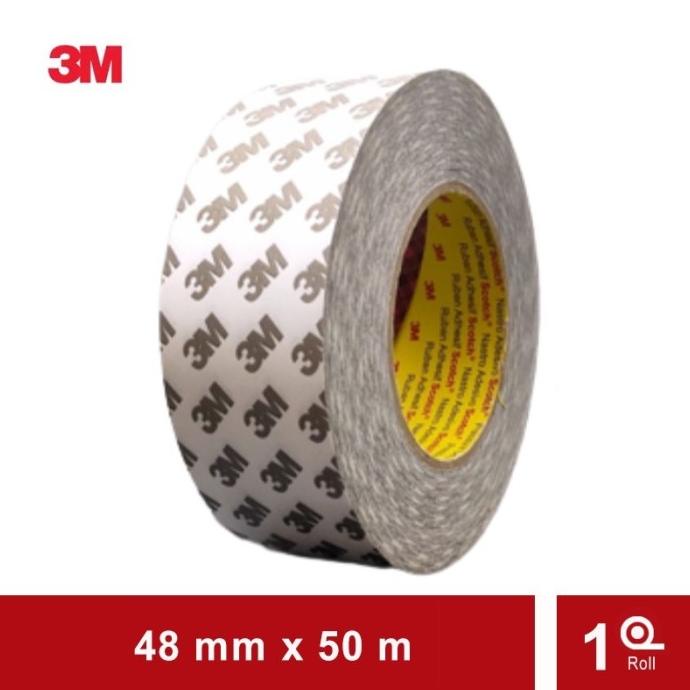 

3M 9075i / 7385C Double Coated Tissue Tape - 48 mm x 50 m - 1 Buah
