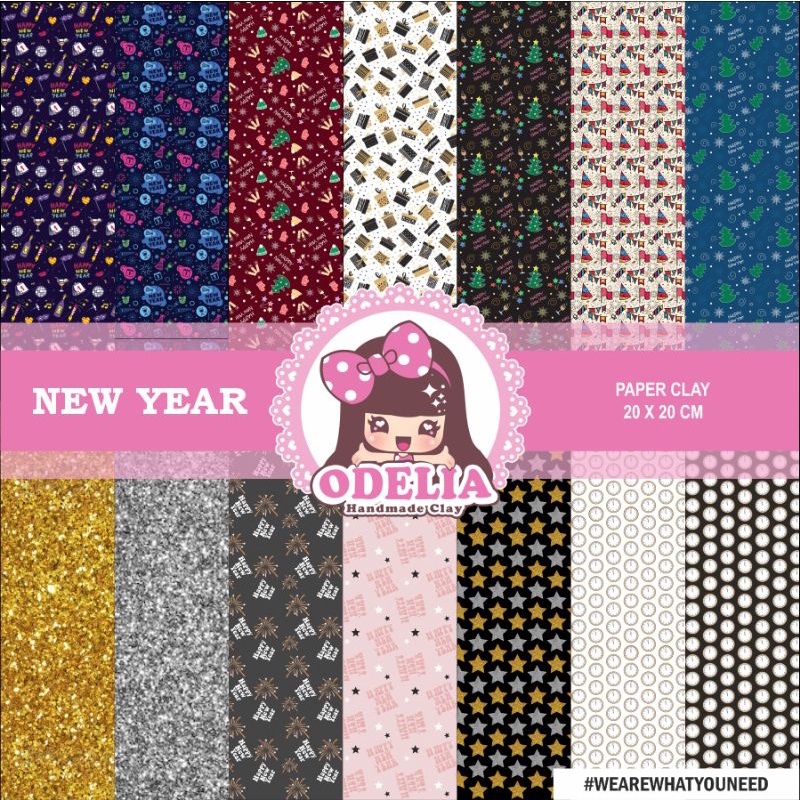 Paper Clay New Year