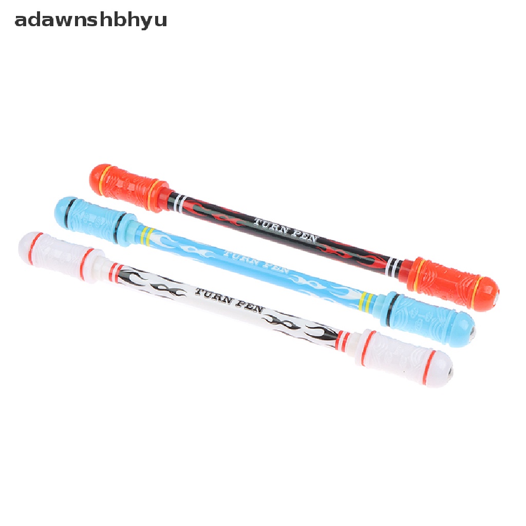 Adawnshbhyu 1Pc Spinning Pen Gel Pen Kreatif Spinner Mainan Dewasa Anak Antistress Spinning Pen ID