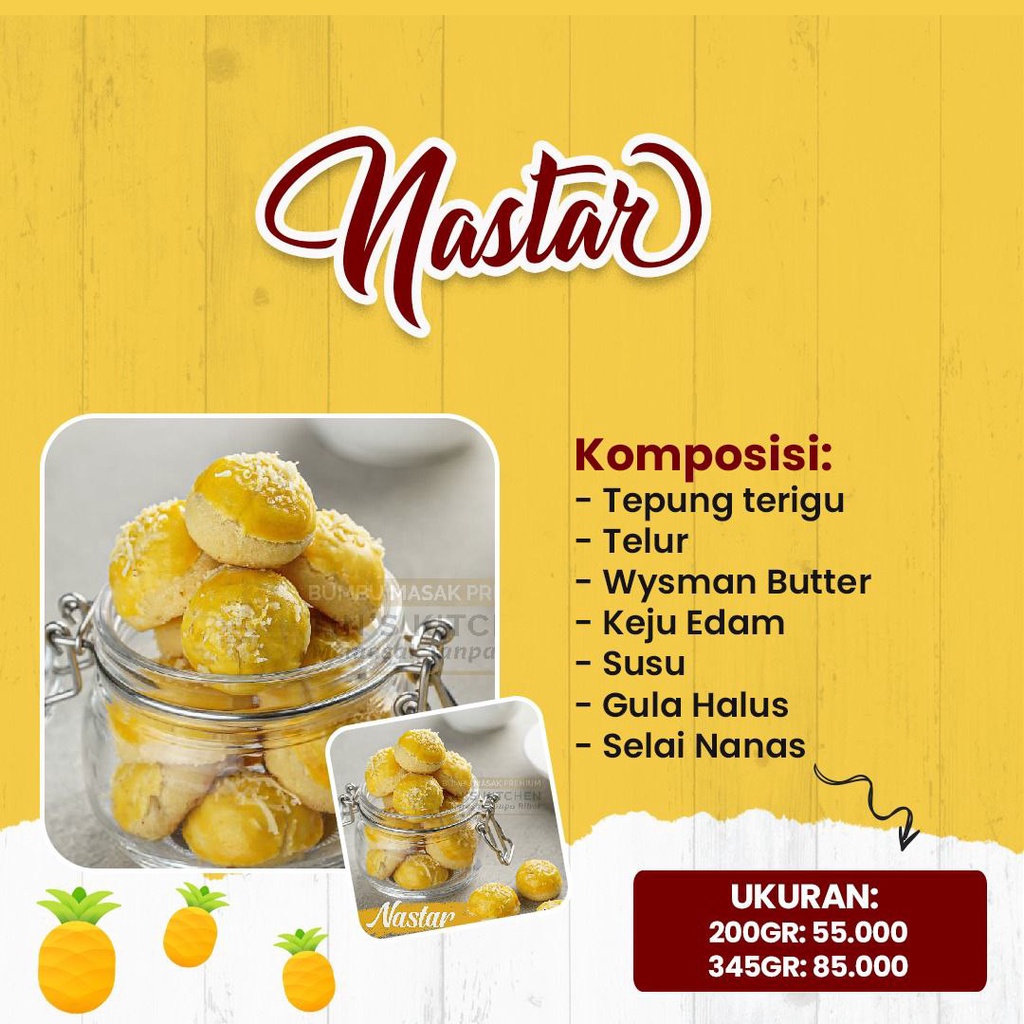 

Nastar Cookies Tins 200 Gr Nastar Premium Nastar Keju Edam Nastar Wisman Butter Nastar Hampers Nastar Bulat Nastar Lumer