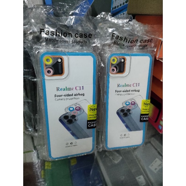Softcase Realme C11 2020 Silikon Casing Case Bening Transparan Pelindung Pro Camera
