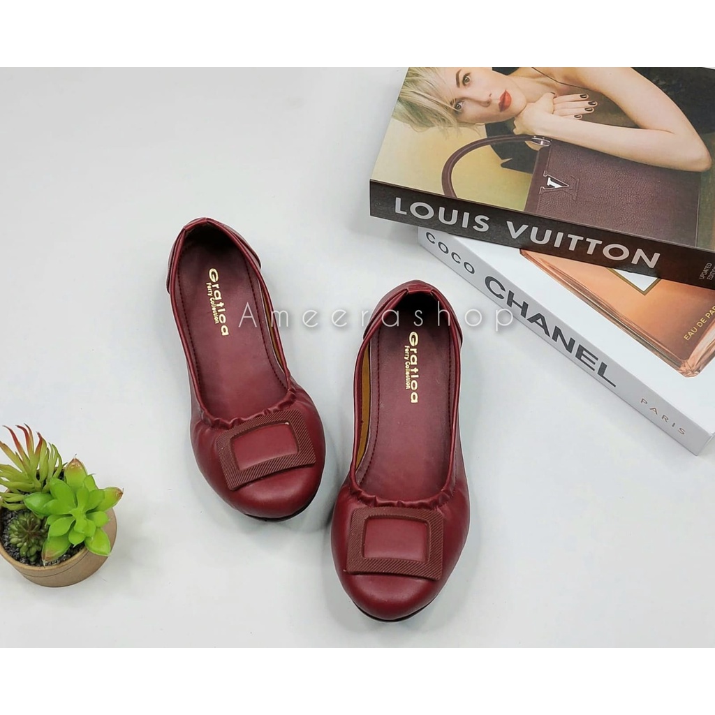 Sepatu Flatshoes Wanita Roll Gratica AP079