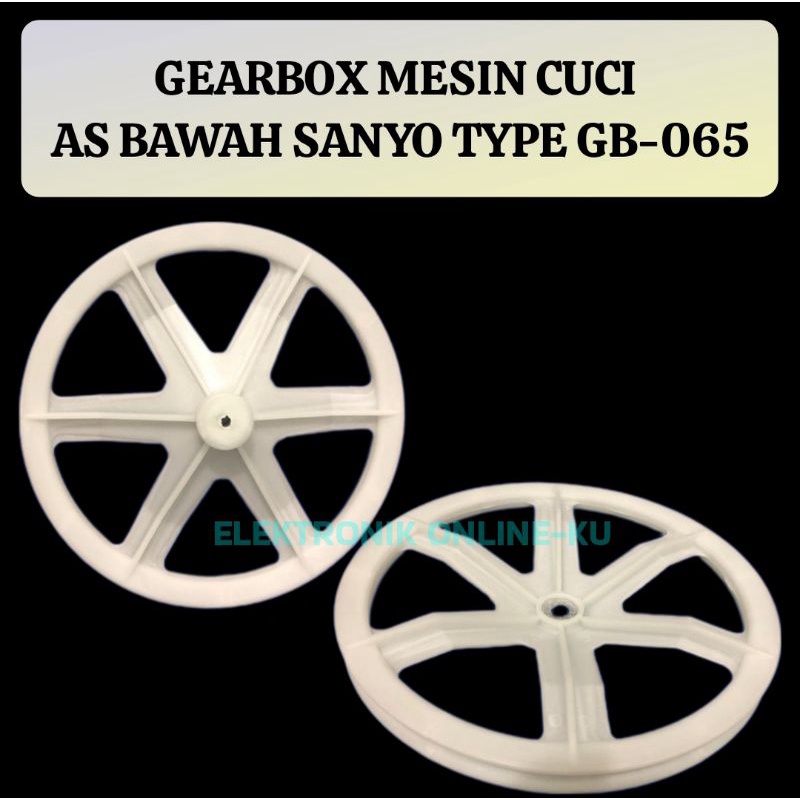 GEARBOX MESIN CUCI AS BAWAH SANYO TYPE GB-065