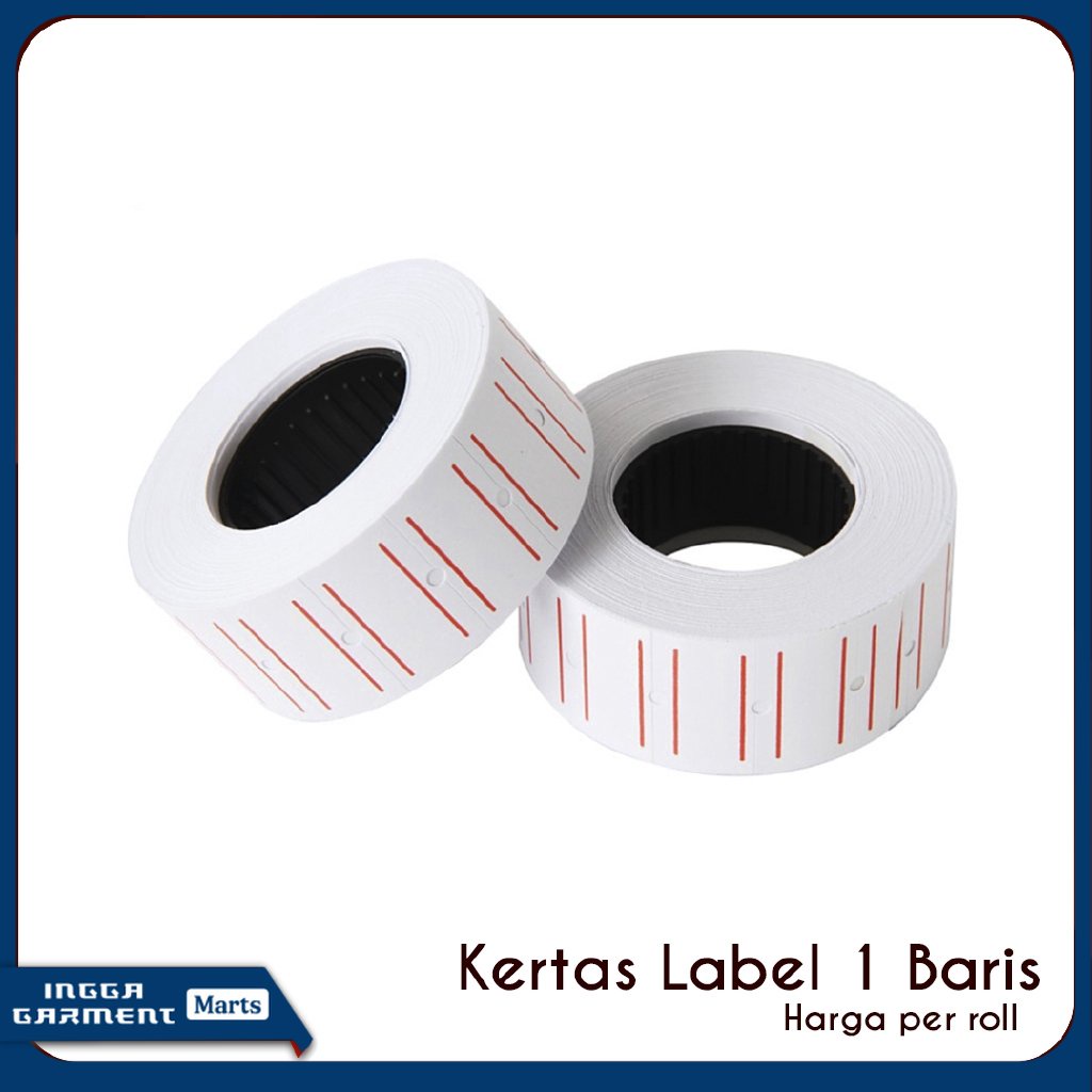 

ISI LABEL HARGA ALAT PRICE LABELLER 1 Baris 10 ROLL