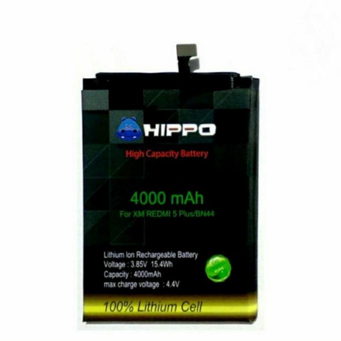 Baterai Batre Battery Batrai Hippo BN44 Redmi 5 Plus 5+ BN 44 Original