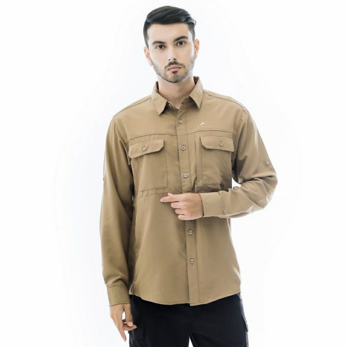 bismillahEIGER ap   4399 CLIFF CELEBES XTR L/S SHIRT kemeja mountainee - S