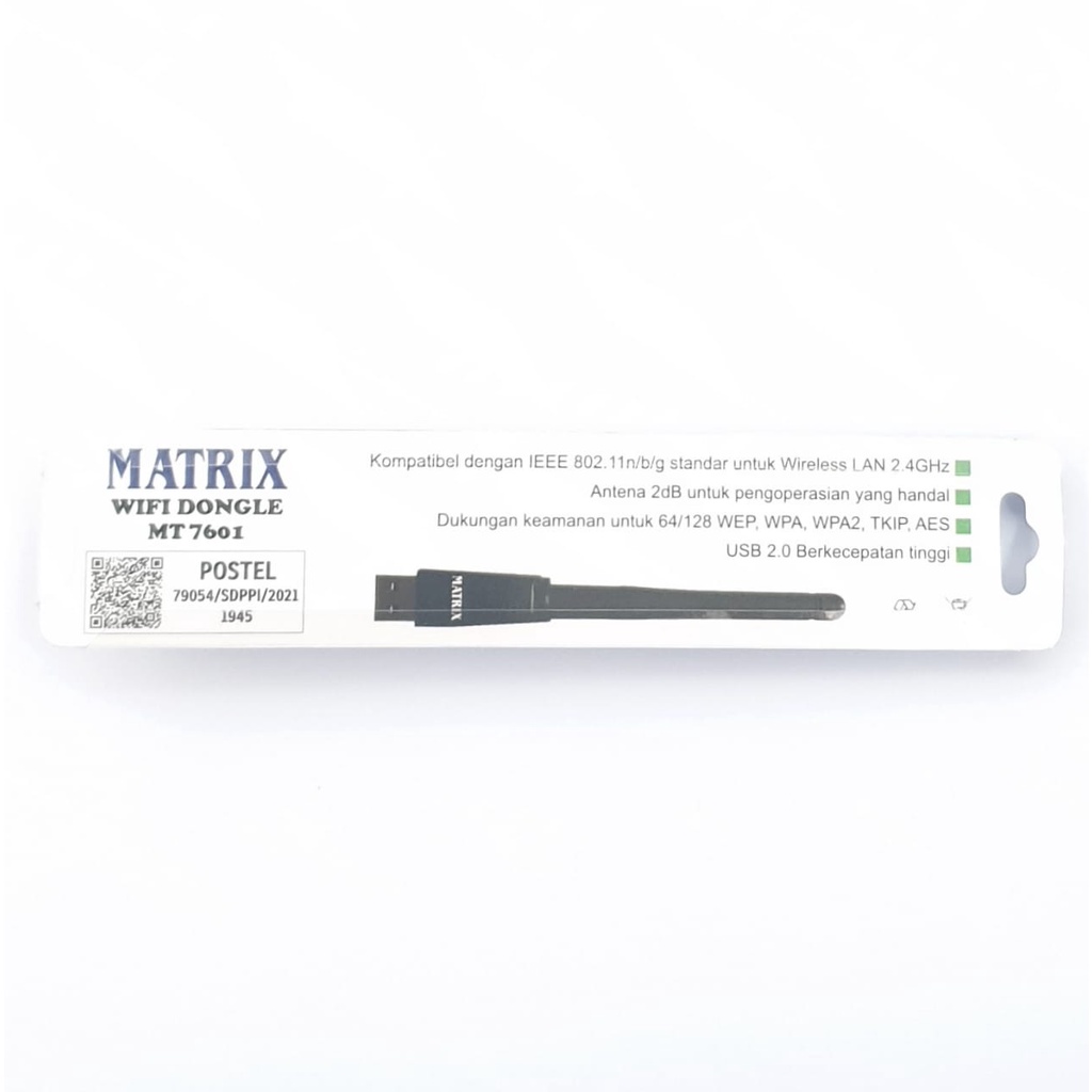 Matrix Wifi Dongle MT-7601 Kualitas Bagus Cocok Untuk STB Set Top Box Matrix Dan Merk Merk Lainnya Receiver Siaran TV Digital