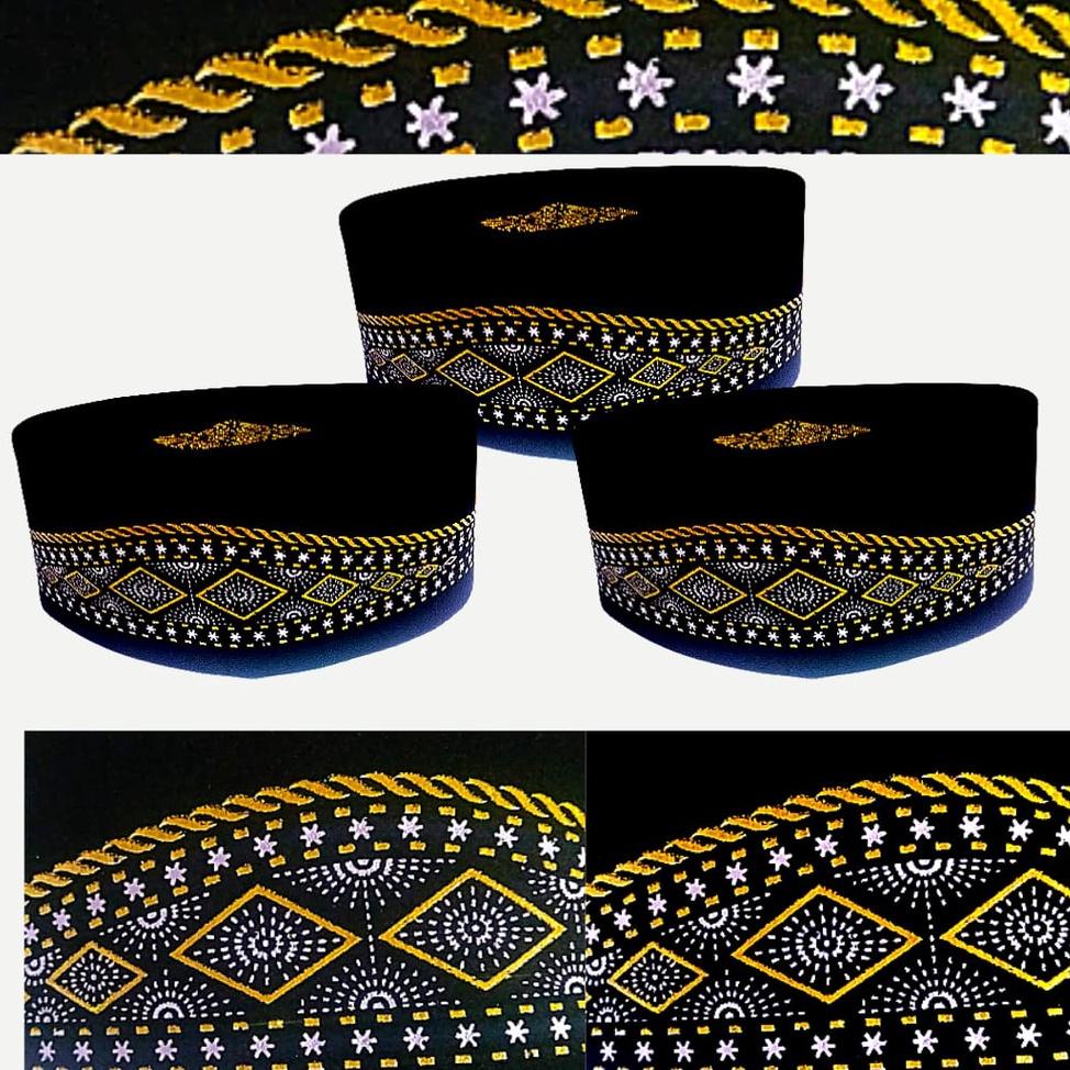 peci motiv batik /peci anak batik/songkok  batik anak/peci assagofah/peci haji/peci kalbut/kopyah de