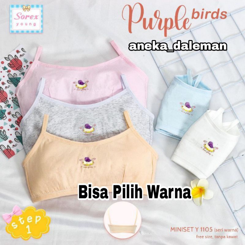 SOREX MINISET REMAJA TALI KECIL | MINISET SOREX  Y 1105 / Y1105 BUSA TIPIS
