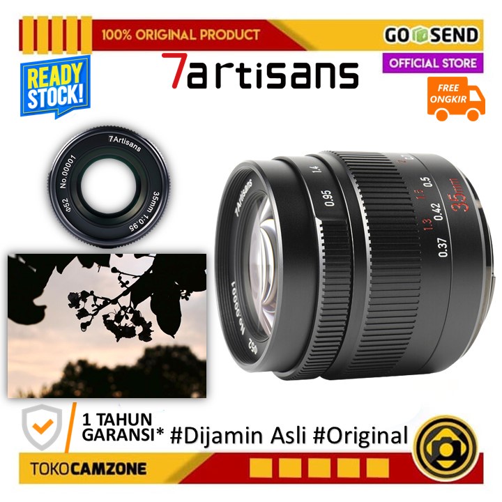 7artisans 35mm f/0.95 Lens for Canon EOS-M Mount