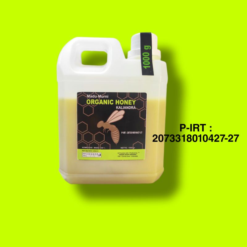 Madu Kaliandra Grade A [ 1kg ] 100% Raw Hone ORGANIC