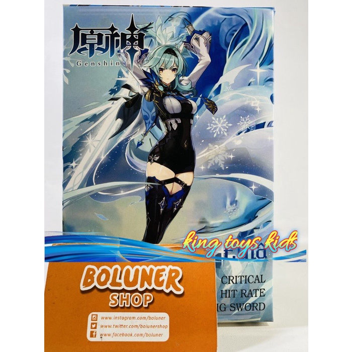 TERLARIS / Figure Eula Genshin Impact Pajangan Anime Hiasan