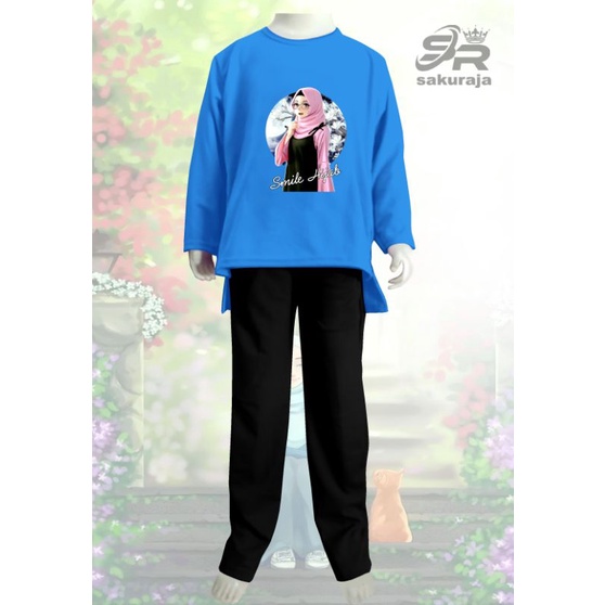 BAJU SETELAN ANAK VIRAL/ONE SET VIRAL/MODEL KEKINIAN/UMUR 3-13 TAHUN