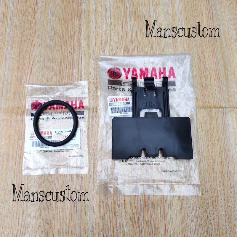 Cover aki atau tutup aki mio sporty mio smile original asli yamaha