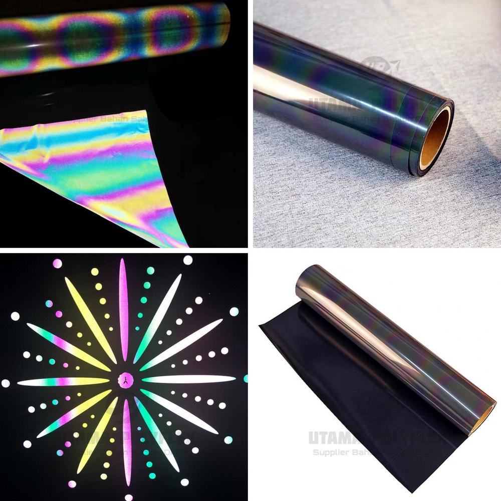 

POLYFLEX REFLECTIVE RAINBOW METERAN / REFLECTIF LEBAR 60 CM / POLIFLEX TERLARISS...,,,,,