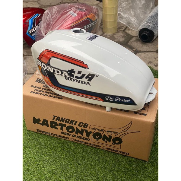 TANGKI CB 125 KARTOYONO CAT CATAN MBOIS