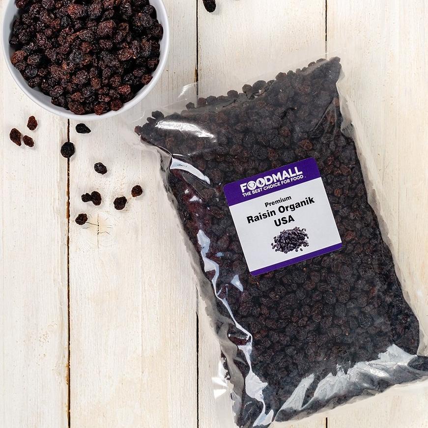 

4.4 Flash Sale Kismis / Black Raisin Organic USA PREMIUM 1 Kg