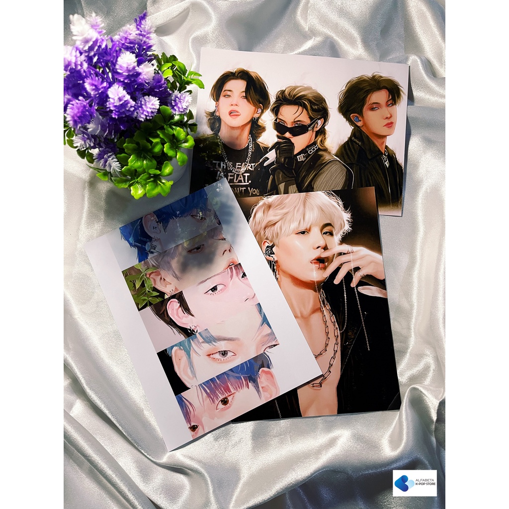 CETAK POSTCARD K-POP CUSTOM / HARGA MURAH KUALITAS PREMIUM / BERBAGAI MACAM UKURAN CETAK