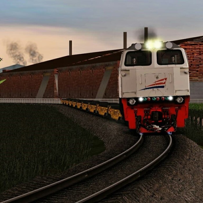Vk0347 Trainz Simulator 2009 + Addons Indonesia Lengkap Via Flashdisk 8Gb