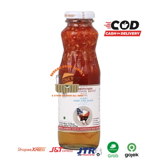 

Maepranom Brand Sweet Chilli Sauce 980 gr/ Dipping Sauce /Sambal Thailand / Saus Cocol
