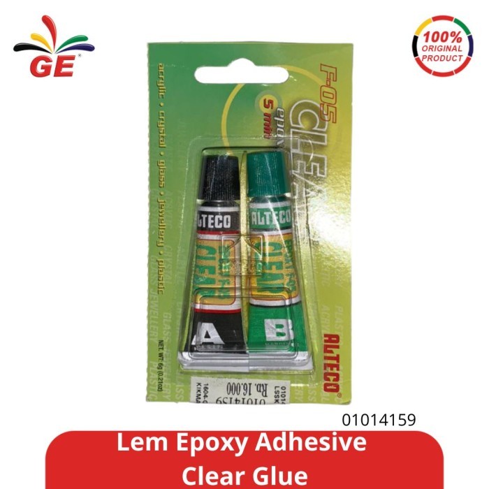 

ALTECO - Lem Epoxy Adhesive Clear Glue 01014159