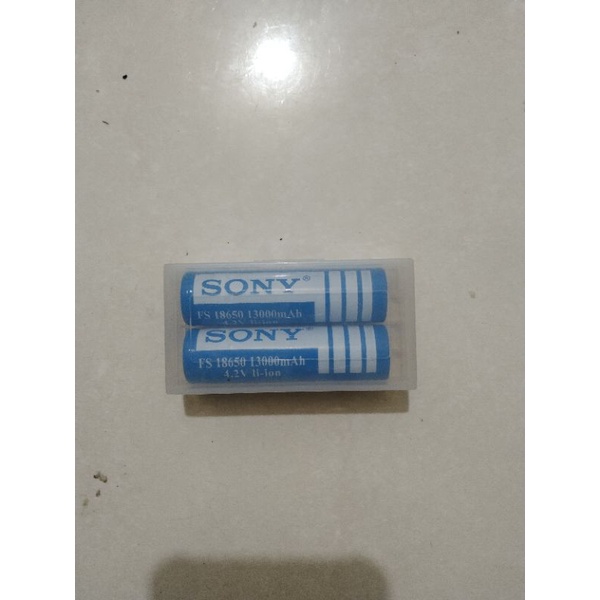 2 Pcs Batreai Sony 18650 4.2 V 13000 mAh Sony Flat Top