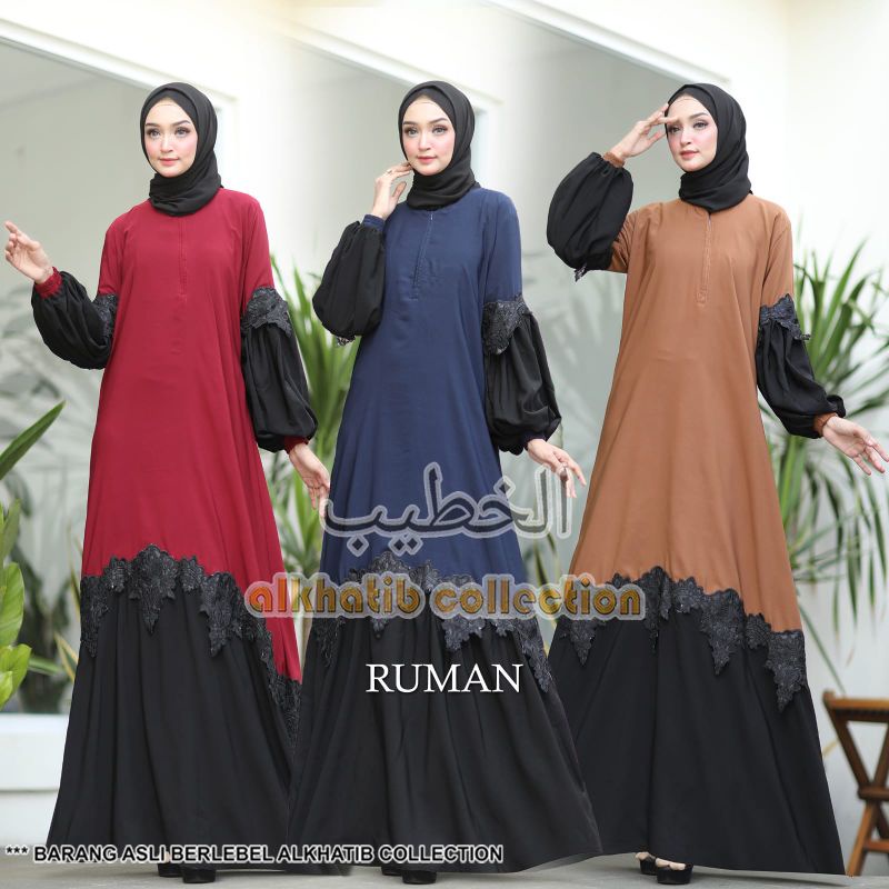 ALKHATIB COLLECTION ABAYA RUMAN