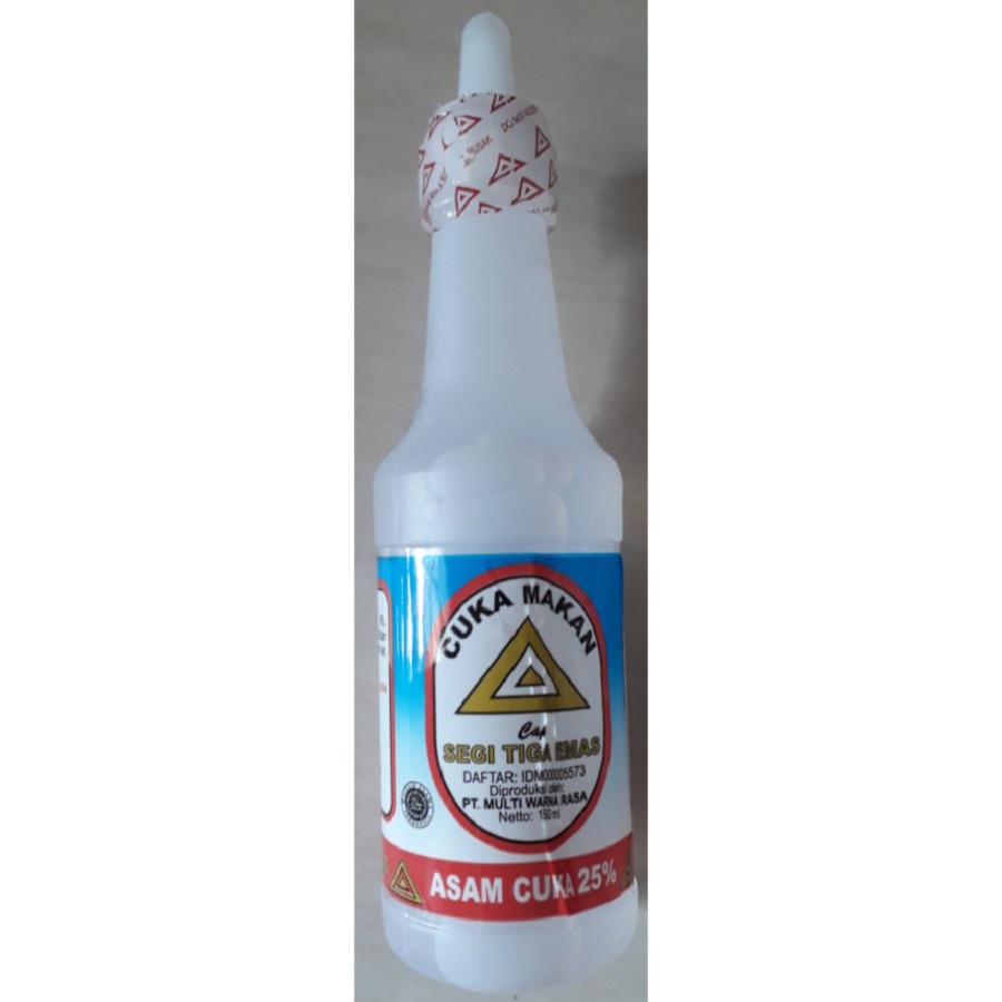 CUKA ASAM 25% CAP SEGITIGA EMAS 150 ml