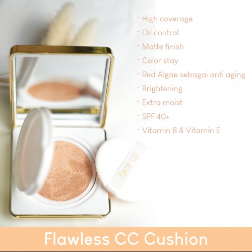 Face Up By Sinergia Flawless CC Cushion Foundation