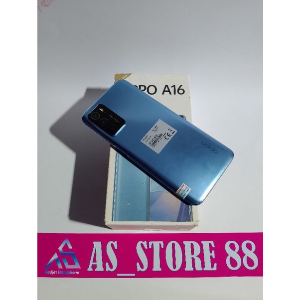 OPPO A16 RAM 3/32 4/64 SECOND