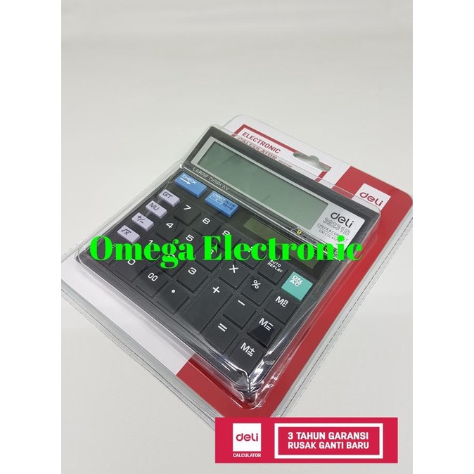 

Deli 39231 Calculator Check & Correct Desktop Kalkulator Bukan Ct-512
