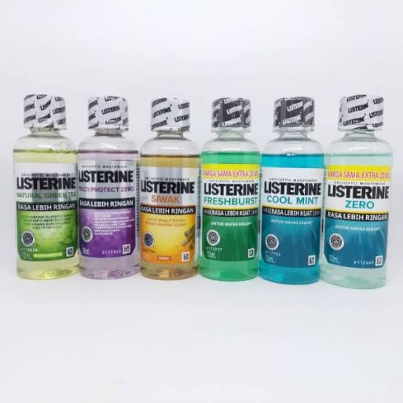 Listerine 100ml All Variant