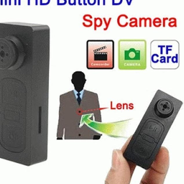 Murah Spy Cam Kamera Kancing Baju - Camera Spy Cam HD Button
