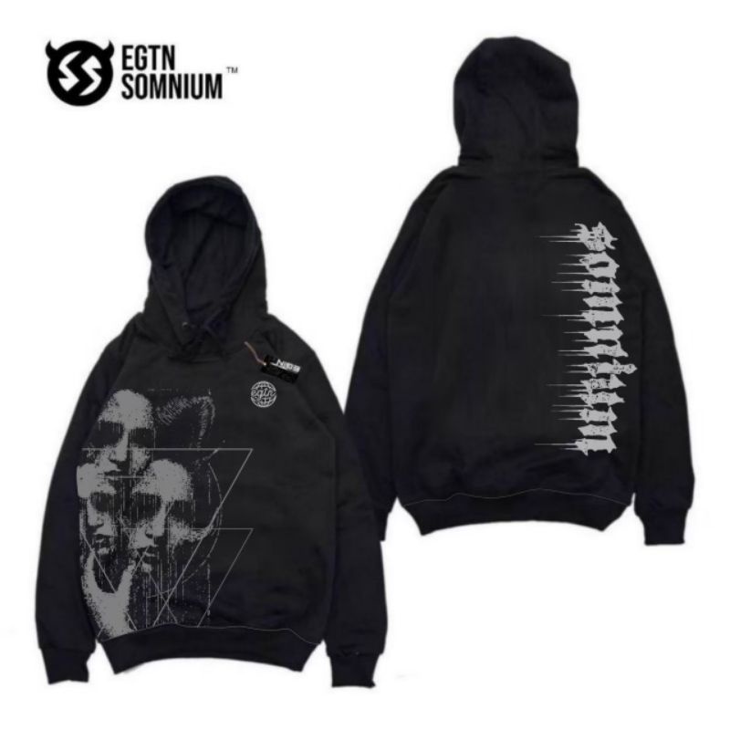 Hoodie EIGHTY NINE unisex motif AESTHETIC PRIA WANITA/HOODIE KECEEE