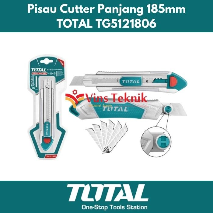 

Snap-Off Blade Knife Pisau Cutter Cater Total Tg5121806